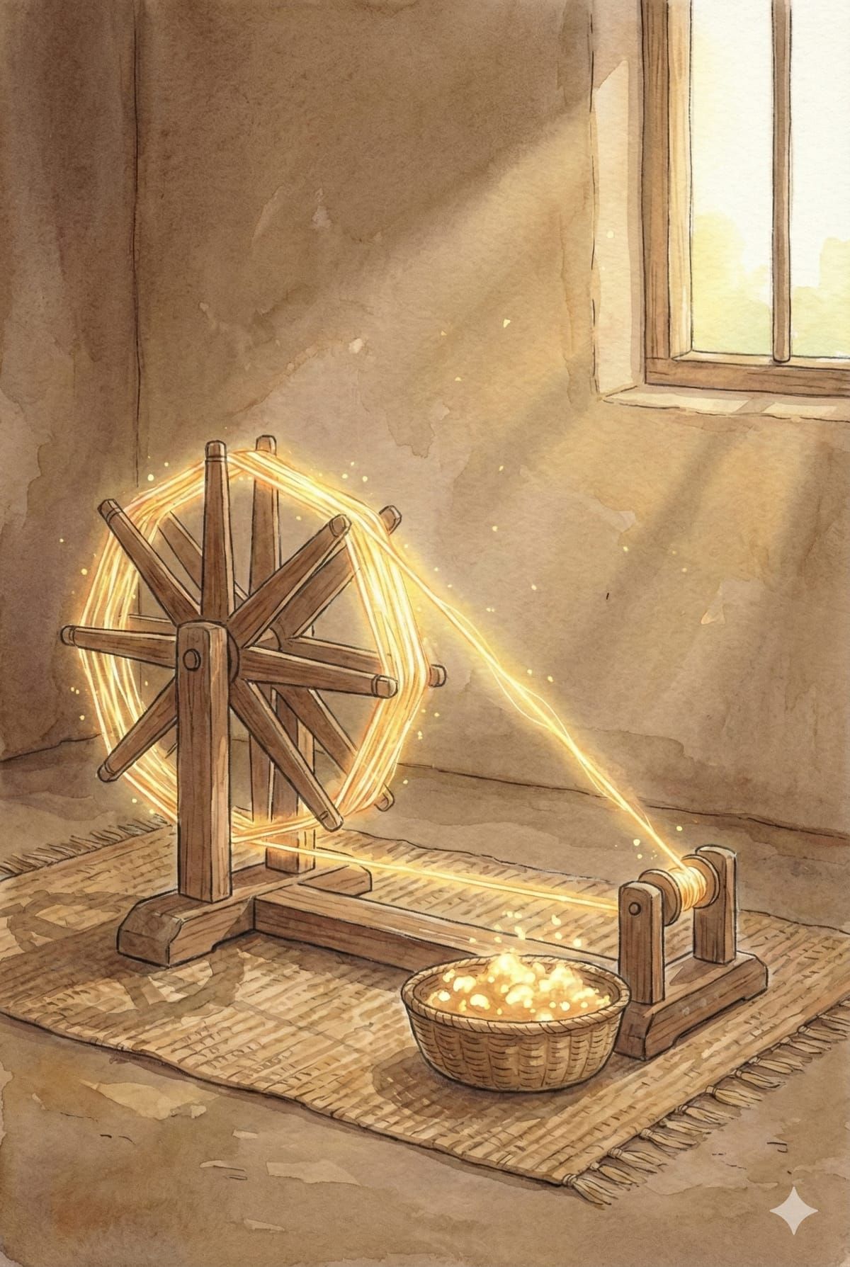 Young Nanak at the sacred thread ceremony