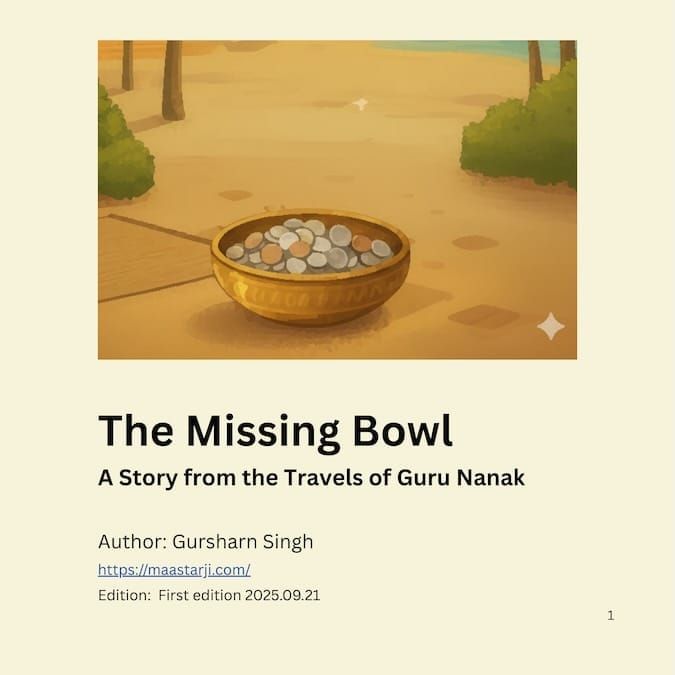 The Missing Bowl