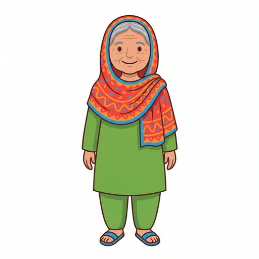 Grandmother (maternal) — nānī