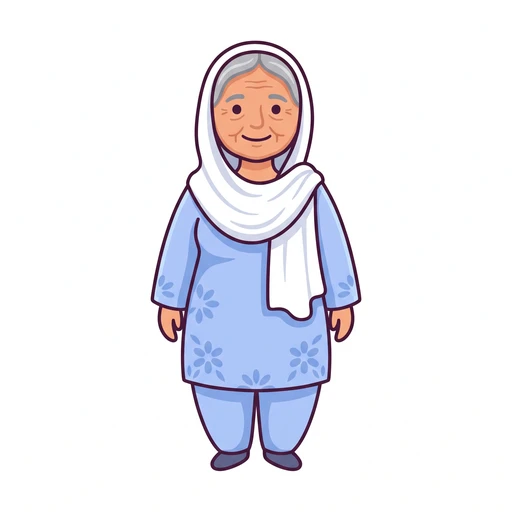 Grandmother (paternal) — dādī