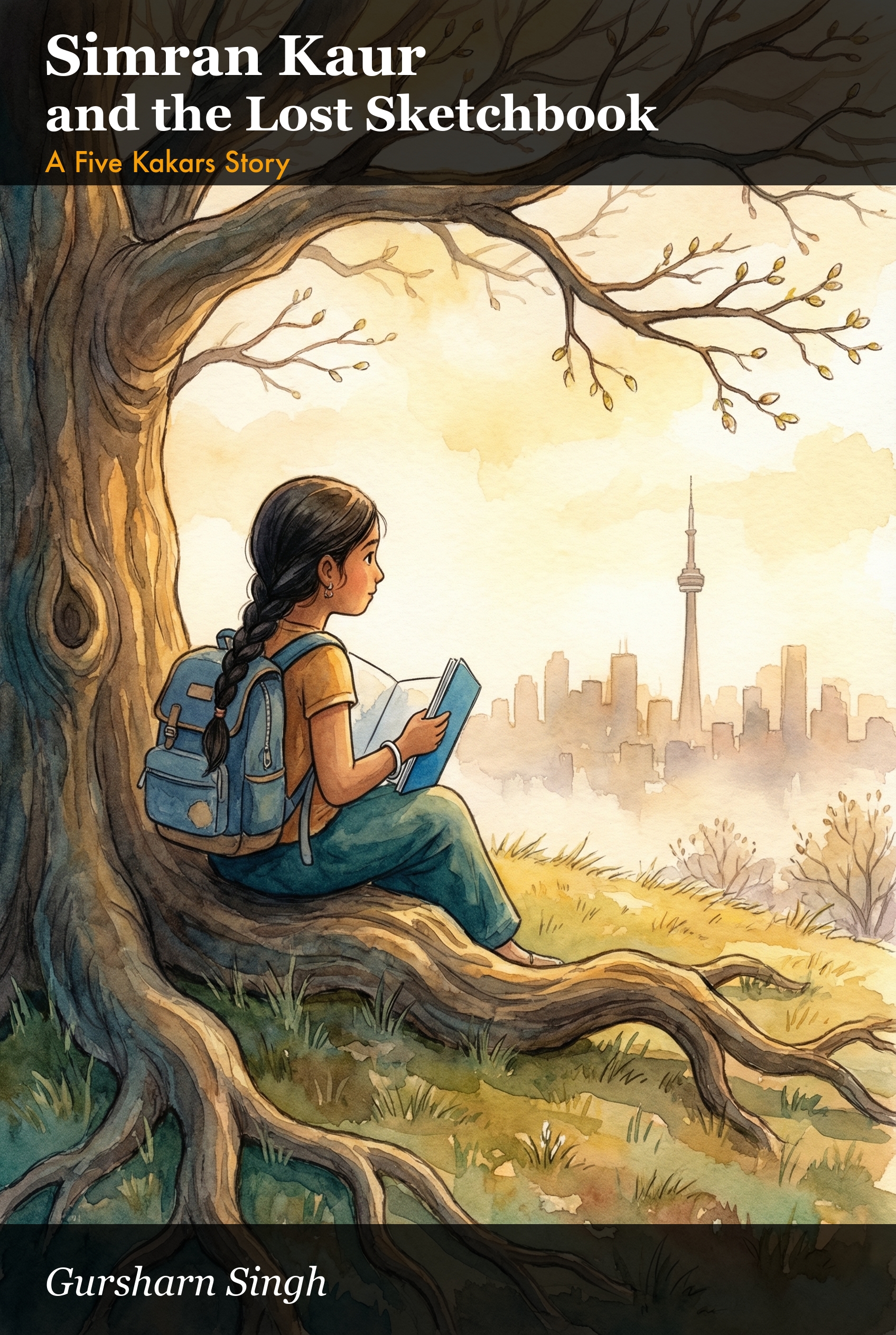 Cover of Simran Kaur and the Lost Sketchbook