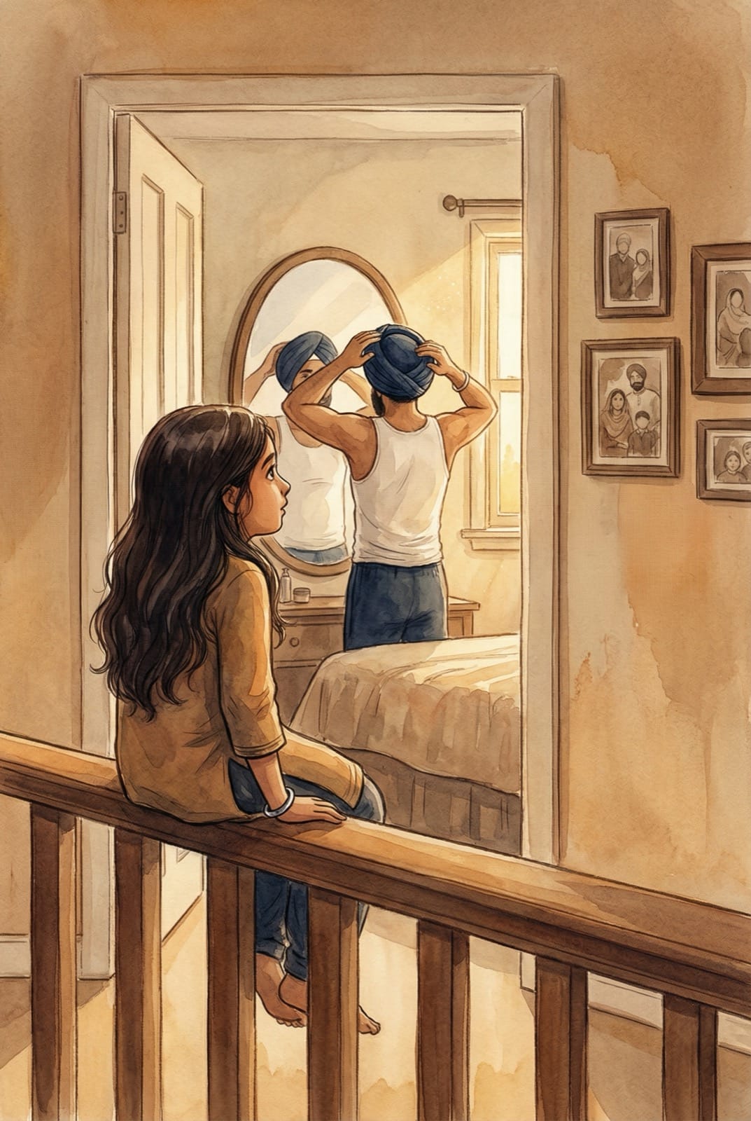 Simran Kaur and the Picture