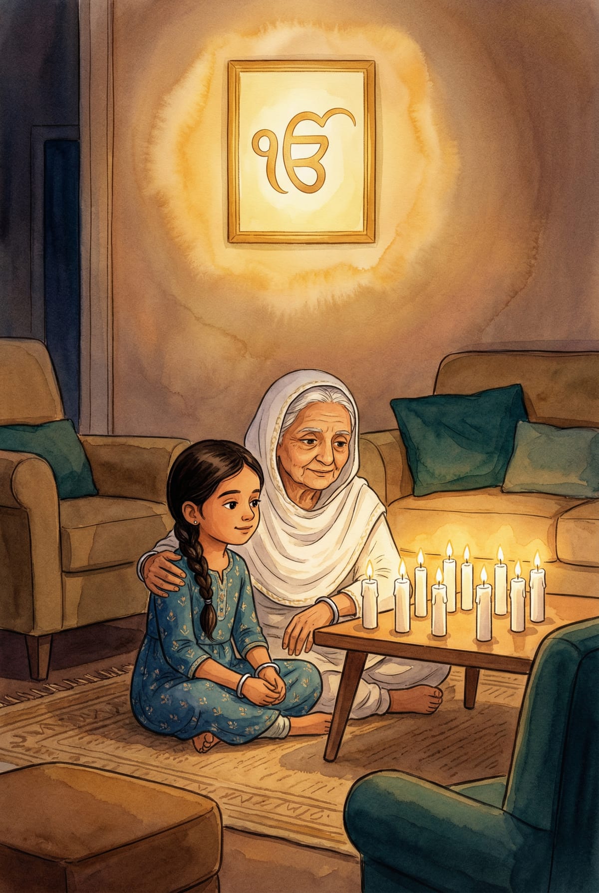 Ten Lights, One Flame