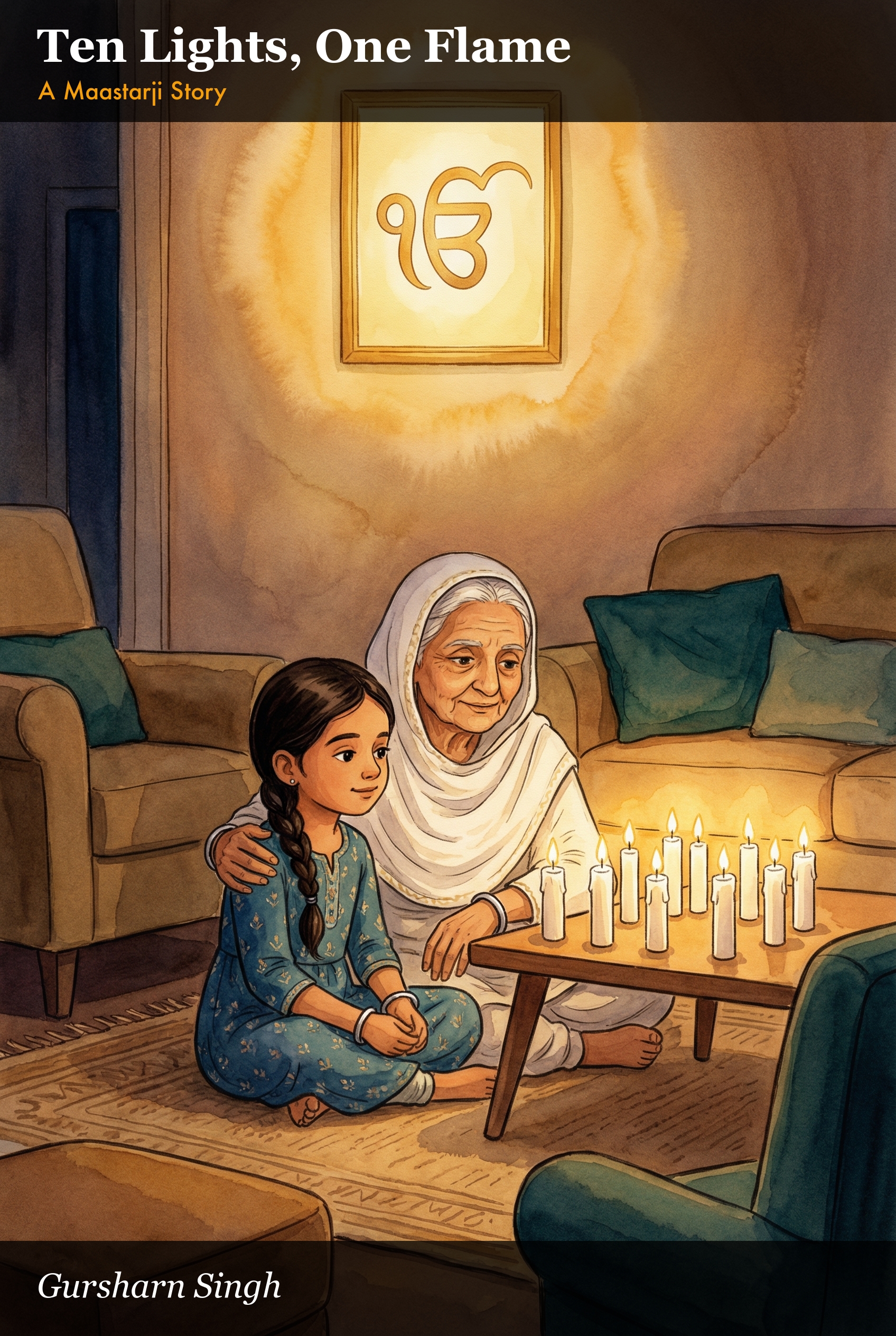 Cover of Ten Lights, One Flame