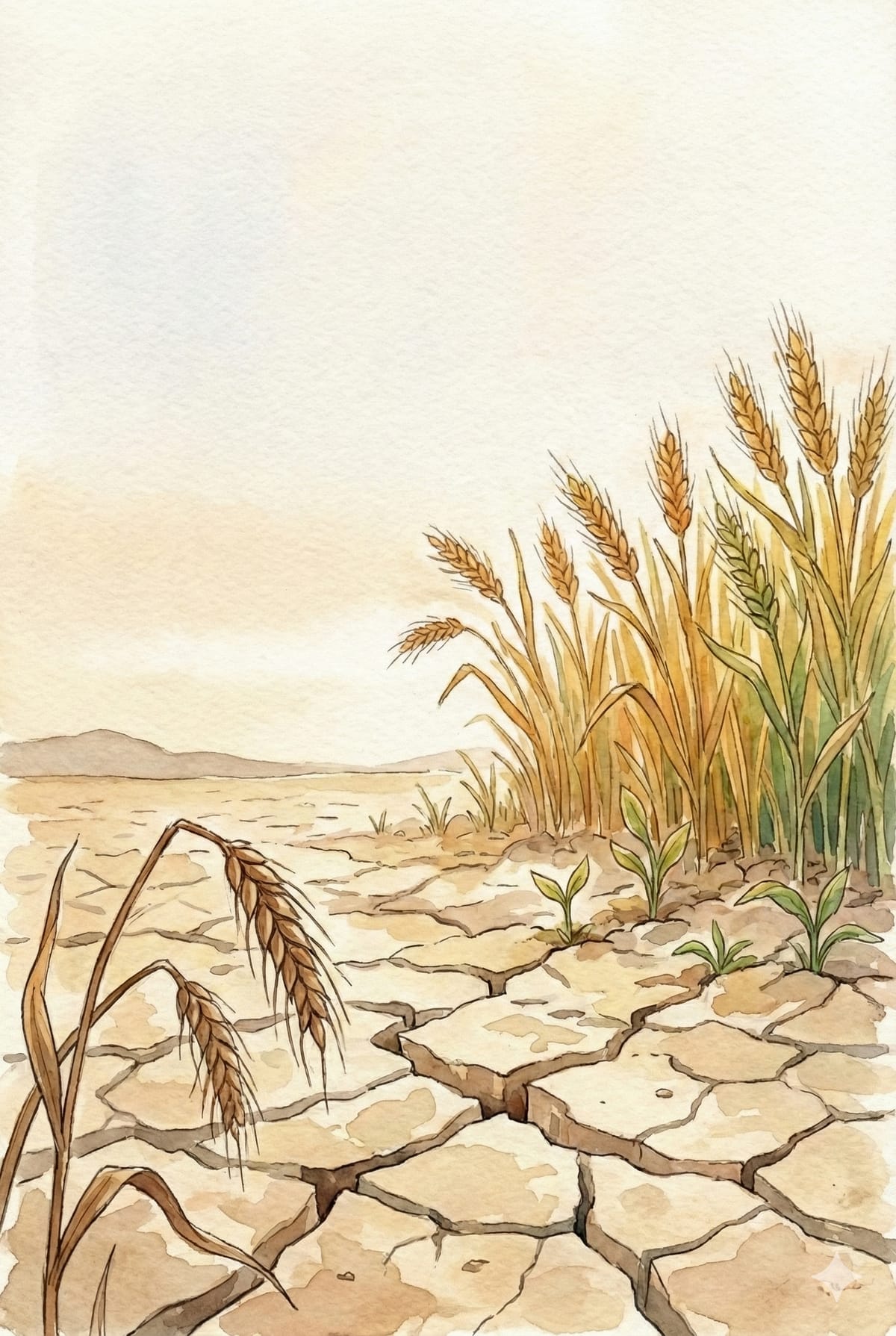 Guru Ji feeding the hungry during the famine