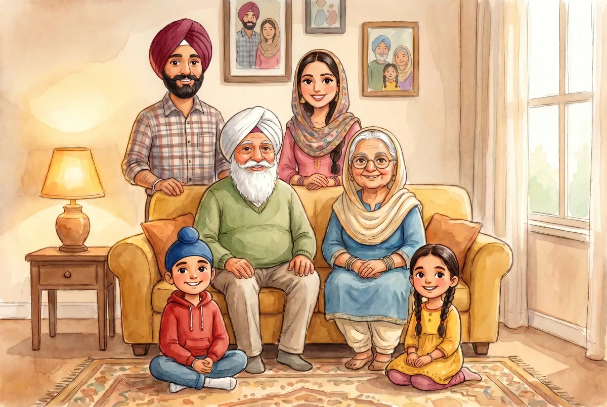 Punjabi Family Names — Chacha, Massi, Nana & Audio Pronunciations