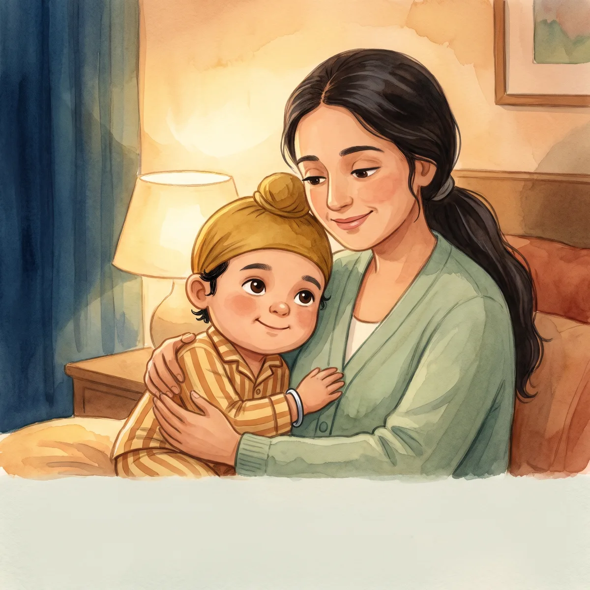 Cover art from the Shabad Stories bedtime series